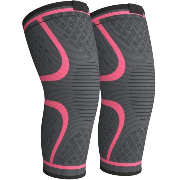pink knee brace pads